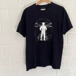 Top Gear Black DaVinci Grand Tour Tee STIG - Size Medium